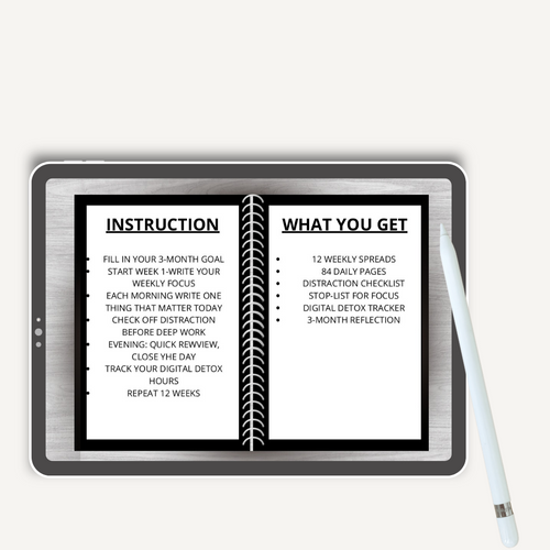 Planner "focus" - Astoria